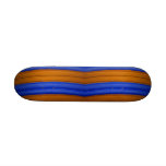 04 Blue &amp; Orange Rainbow Skateboard