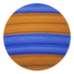 04 Blue & Orange Sticker