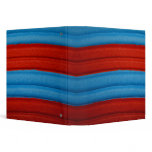 04 Blue & Red Rainbow 1.5" Avery Binder