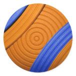 05 Blue & Orange Sticker