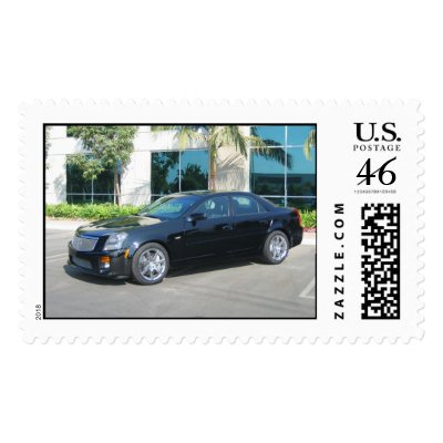 05 Cadillac CTS-V Postage Stamp by dennisscars