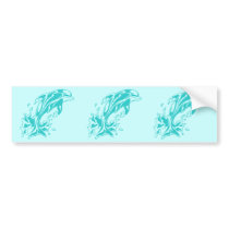0613032011 Delfin (Animales) Bumper Stickers
