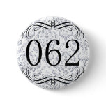 062 Area Code Pinback Button