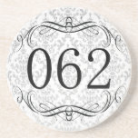 062 Area Code Drink Coaster