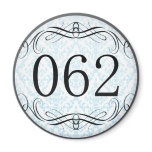 062 Area Code Fridge Magnet