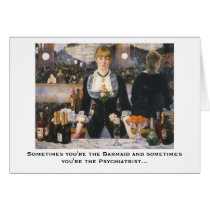 062, Sometimes you're the Barmaid and sometimes... cards by vintageirony 062, Sometimes you're the Barmaid and sometimes... cards