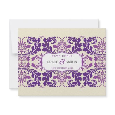 064 Enna :: RSVP REPLY SLIP - savvy Personalized Invites by edgeplus