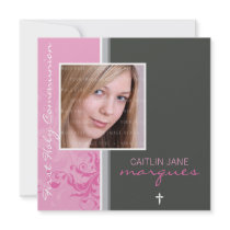 065 Rosemary :: FIRST COMMUNION INVITE