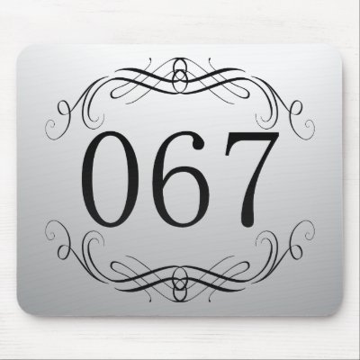 067 Area Code Mousepad by AreaCodes