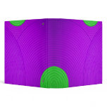 06 Green & Purple 1.5" Avery Binder
