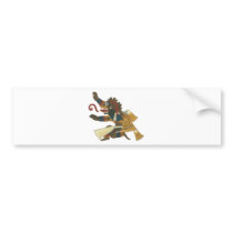 06.Mictlantecuhtli - Mayan/aztec Creator good Bumper Sticker