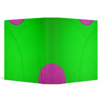 06 Pink & Green 1.5" Avery Binder