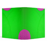 06 Pink & Green 1" Avery Binder