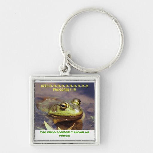 072606-3-AKC THE FROG FORMERLY KNOWN AS PRINCE, KEYCHAIN