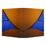 07 Blue & Orange 1.5" Avery Binder