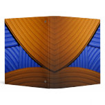 07 Blue & Orange 1" Avery Binder