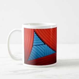 07 Blue & Red Mug mug