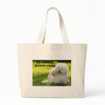 07, DE ISHBILIA BICHON FRISE TOTE BAG