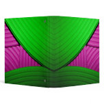 07 Pink & Green 1" Avery Binder