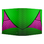 07 Pink & Green 2" Avery Binder