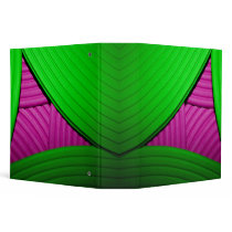 07 Pink & Green 2" Avery Binder