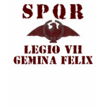 07 Vespasian's 7th Lucky Gemini Roman Legion Shirt