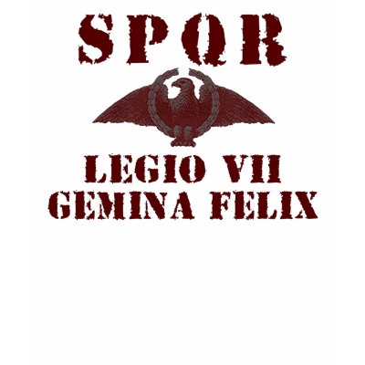 07 Vespasian's 7th Lucky Gemini Roman Legion Shirt by deyganwolf