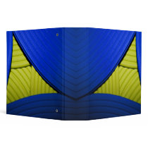 07 Yellow & Blue 2" Avery Binder