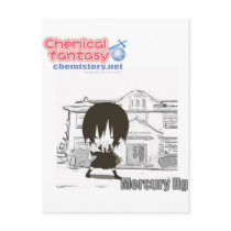 080 MercuryHg of Chemical fantasy (Mercury) postcards by chemistroy 080 MercuryHg of Chemical fantasy (Mercury) postcards