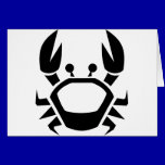 08122006 BLACK WHITE CRAB TATTOO TRIBAL GRAPHICS L cards