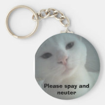 08-04-07_1734, Please spay and neuter Key Chains