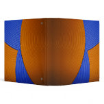 08 Blue & Orange 1.5" Avery Binder