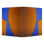 08 Blue & Orange 1" Avery Binder