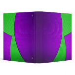 08 Green & Purple 1" Avery Binder