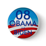 08 OBAMA and BIDEN buttons
