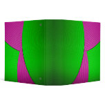 08 Pink & Green 2" Avery Binder