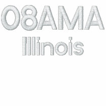 08AMA, Illinois embroidered shirts