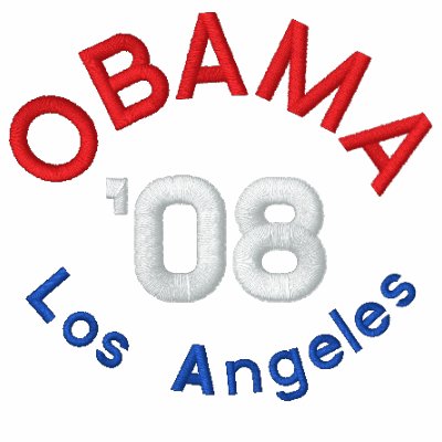 08AMA, Los Angeles Embroidered Hoody 08AMA, Los Angeles Embroidered Hoody