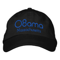 08ama, Massachusetts embroidered hats