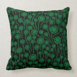 090512 - Forest Green on Black pillows