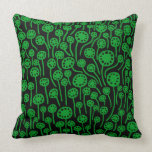 090512 - Grass Green on Black pillows