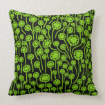 090512 - Martian Green on Black pillows