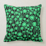 090512 - Mint Green on Black pillows