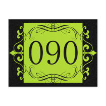 090 Area Code Post Card
