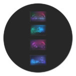 090 ROUND STICKER