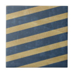 092 NAVY GOLD GRUNGE STRIPES SAILOR PATTERN MAN TE tiles