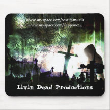 0992, Livin Dead Productions, www.myspace.com/t... Mouse Mats