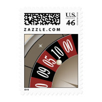 09.05.10 Vegas Roulette Wedding Stamp