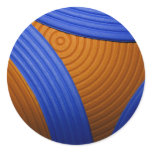 09 Blue & Orange Sticker