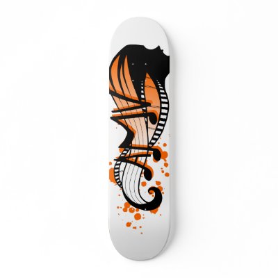 09 logo skateboard by the_Org